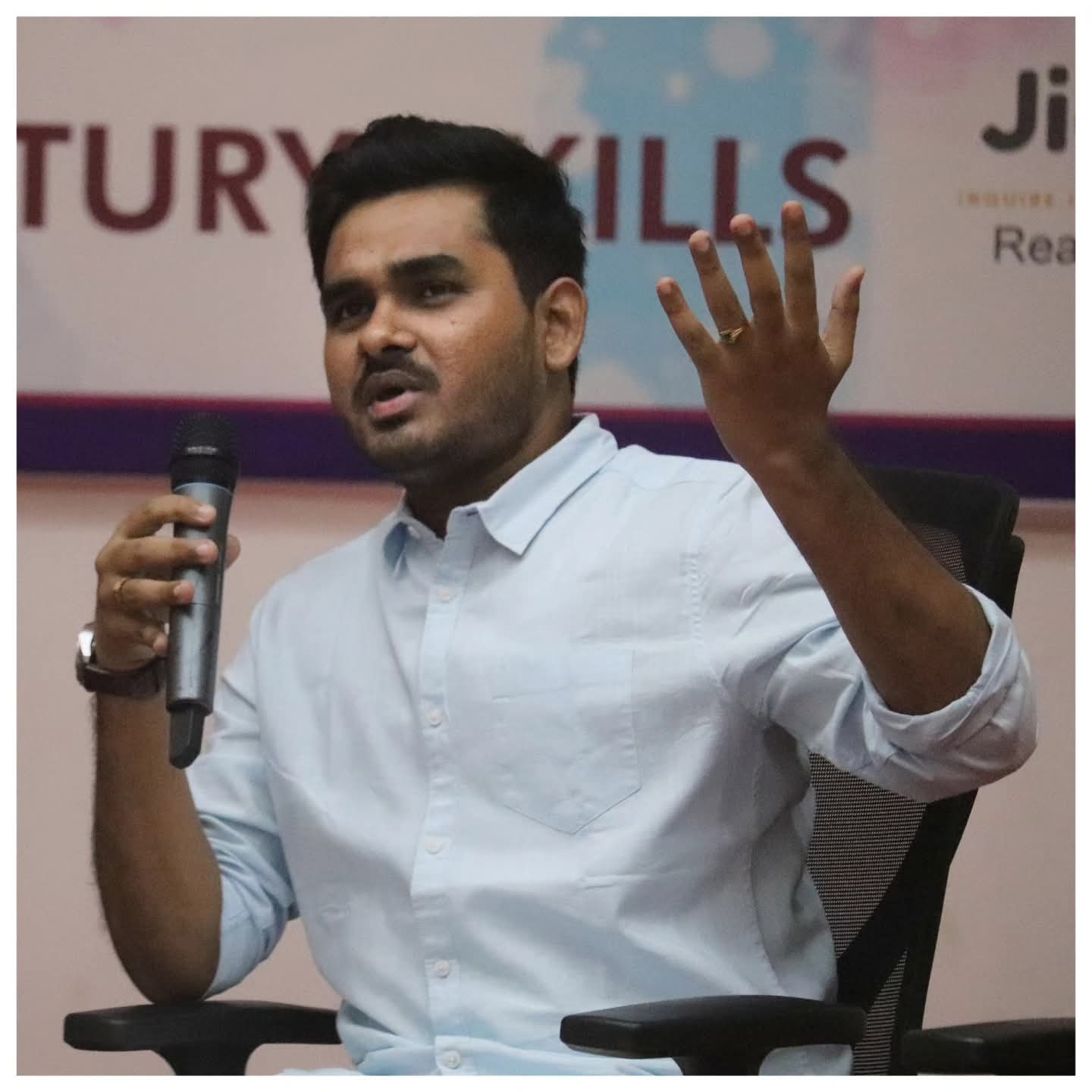 Yaswanth on a panel